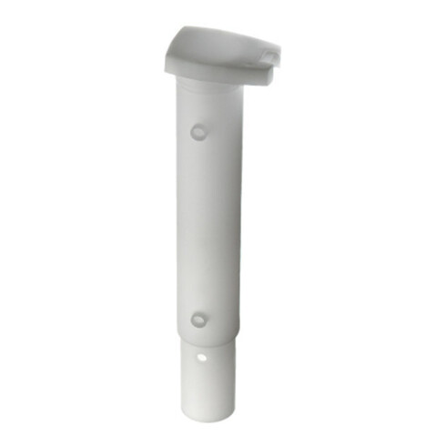 GAH Alberts Douille de sol pour poteau à linge plastique blanc Ø tube 42 mm