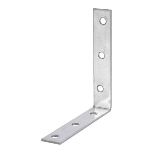GAH Alberts Équerre 100x100x19mm Acier inoxydable, inoxydable