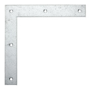 GAH Alberts Équerre d'assemblage bois L 200 x H 200 mm acier brut zingué