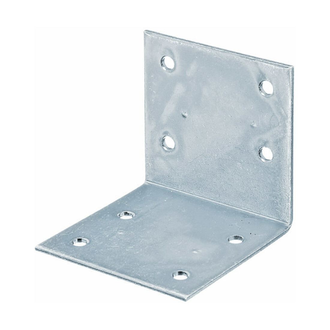 GAH Alberts Équerre large 60x60x60x2mm Acier brut, jaune zingué sendzimir