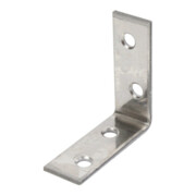 GAH Alberts Équerre pour chaise 40x40x15 mm Acier inoxydable, inoxydable