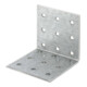 GAH Alberts Équerre pour plaque perforée sans raidisseur 60 x 60 x 60 mm acier sendzimir avec CE-1