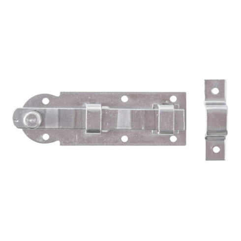 GAH Alberts Fensterriegel mit Knopfgriff, gerade B26xL80, Hub18, 5mm Edelstahl blank