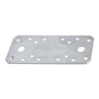 GAH Alberts Flachverbinder gerade 133x55x2mm mit CE?Nein Edelstahl