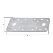 GAH Alberts Flachverbinder gerade 133x55x2mm mit CE?Nein Edelstahl-3