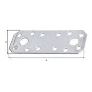 GAH Alberts Flachverbinder gerade 96x35x2mm mit CE?Nein Edelstahl-4