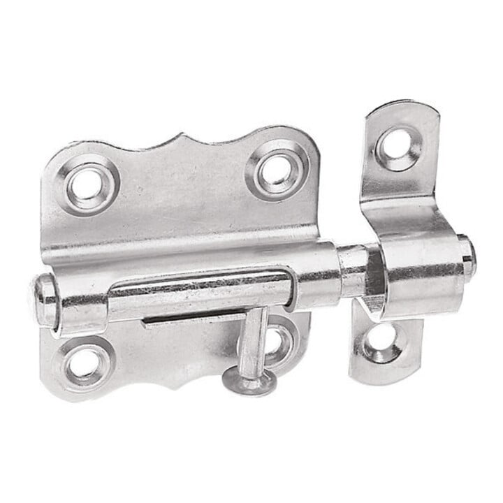 GAH Alberts Grendelriegel mit befestigter Schlaufe B38xL39mm matt