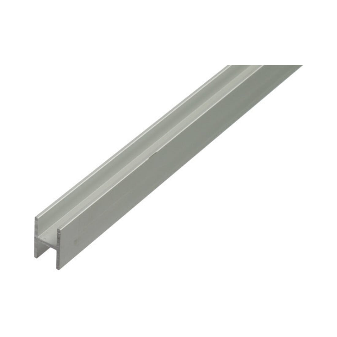 GAH Alberts H-Profil L1.000 x B9, 1 x H12mm Aluminium, silberfarbig
