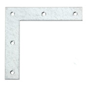 GAH Alberts Holzverb.-Eckwinkel L 160 x H 160mm gerade Stahl roh sendz.-3