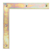 GAH Alberts Holzverb.-Eckwinkel L 300 x H 300mm, ger STA roh gelb galvanisch verzinkt-3