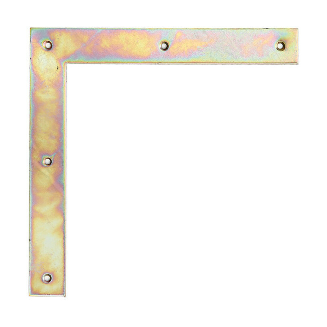 GAH Alberts Holzverb.-Eckwinkel L 300 x H 300mm, ger STA roh gelb galvanisch verzinkt