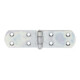 GAH Alberts Kistenband mit vernietetem Stift L 156mm Stahl roh, gelb galv. verz-3