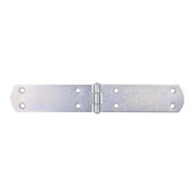 GAH Alberts Kistenband mit vernietetem Stift L 250mm Stahl roh, gelb galv. verz