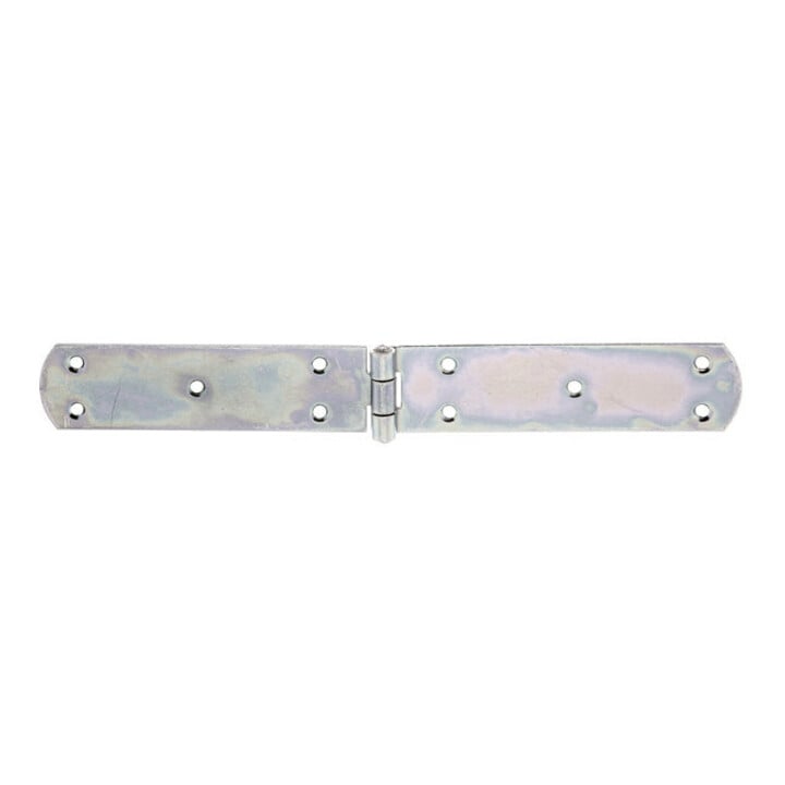 GAH Alberts Kistenband mit vernietetem Stift L 300mm Stahl roh, gelb galv. verz