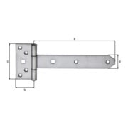 GAH Alberts L191, 5, ligament croisé, inoxydable, mat, léger-3