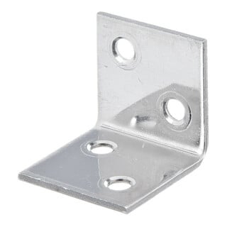 GAH Alberts Largeur d'angle 30x30x30x2mm Acier inoxydable, inoxydable