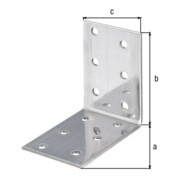 GAH Alberts Lochplattenwinkel mit CE? Nein 60 x 60 x 40mm Edelstahl-3