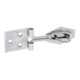 GAH Alberts Loquet à fil pour porte avec œillet sur plaque acier galvanisé-1