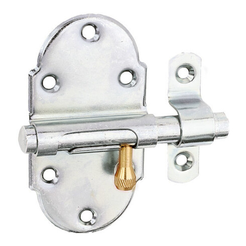 GAH Alberts Loquet à ressort avec boucle fixée B45xL80mm jaune, galvanisé