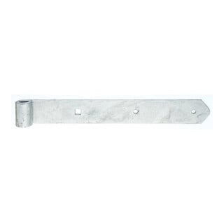 GAH Alberts Paumelle droite pour gâche 13 mm 300 mm acier galvanisé à chaud