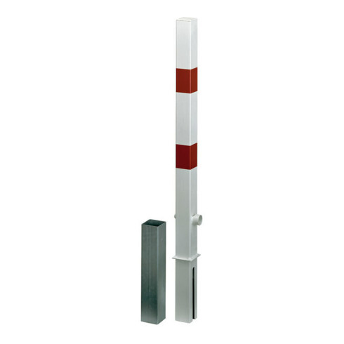 GAH Alberts Poteau de fermeture Passau 70x70 mm Triangulaire Enfoui