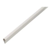 GAH Alberts Profil de serrage bas L1 000 mm, H15 mm, plastique, blanc-3