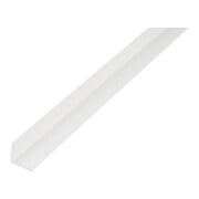 GAH Alberts Profilé d'angle égal, non percé L1000 x l20 x H20 x É1,5 mm plastique blanc-3