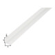 GAH Alberts Profilé d'angle égal, non percé L2000 x l20 x H20 x É1,5 mm plastique blanc-3