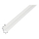 GAH Alberts Profilé d'angle égal, non perforé L2000 x l25 x H25 x e1,5 mm plastique blanc-3