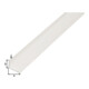 GAH Alberts Profilé d'angle inégal L2000 x l40 x H10 x É2 mm plastique blanc-1
