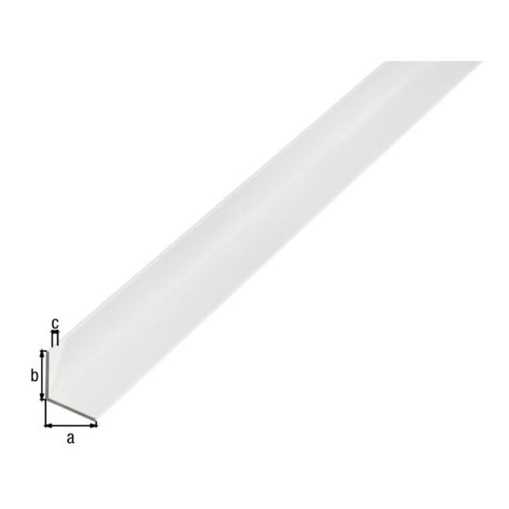 GAH Alberts Profilé d'angle isocèle, UG L1000 x l30 x H30 x E2 mm Aluminium