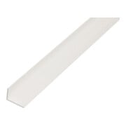 GAH Alberts Profilé d'angle, jambe inégale, non perforé L1000 x l20 x H10 x Ep1,5 mm plastique
