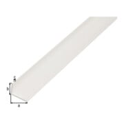 GAH Alberts Profilé d'angle, jambe inégale, non perforé L1000 x l20 x H10 x Ep1,5 mm plastique-3