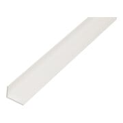 GAH Alberts Profilé d'angle, jambe non percée L2000 x l20 x H10 x É1,5 mm plastique