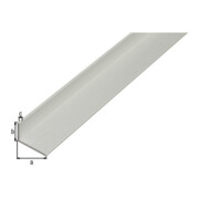 GAH Alberts Profilé d'angle non percé, non plié L1000 x l15 x H10 x e1,5mm alu argenté
