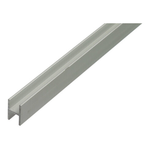 GAH Alberts Profilé en H L1.000 x l9 x H12 mm Aluminium, couleur argentée
