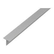 GAH Alberts Profilé en T lisse L1 000, l 15 x H 15 mm aluminium argenté