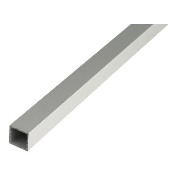 GAH Alberts Quadratrohr glatt L1.000xB15xH15xS1mm Aluminium silberf. Elox.