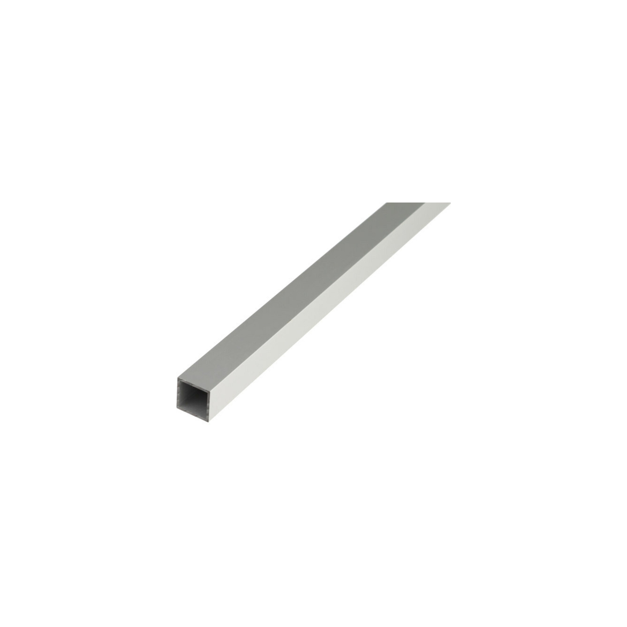 GAH Alberts Quadratrohr glatt L2.000xB15xH15xS1mm Aluminium silberf. Elox.