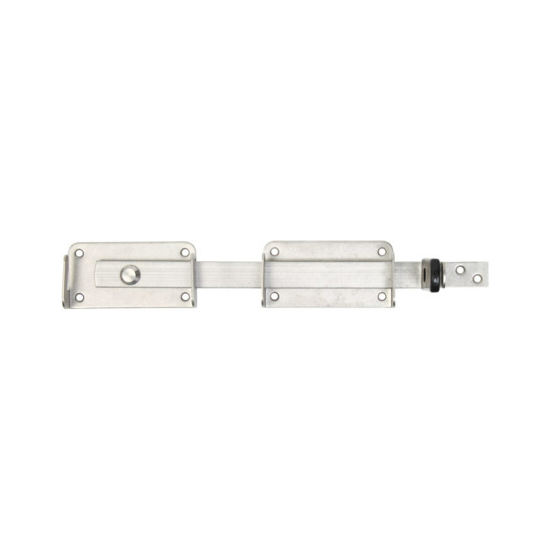 GAH Alberts Recouvrement pour portails doubles droit en acier inoxydable, inoxydable