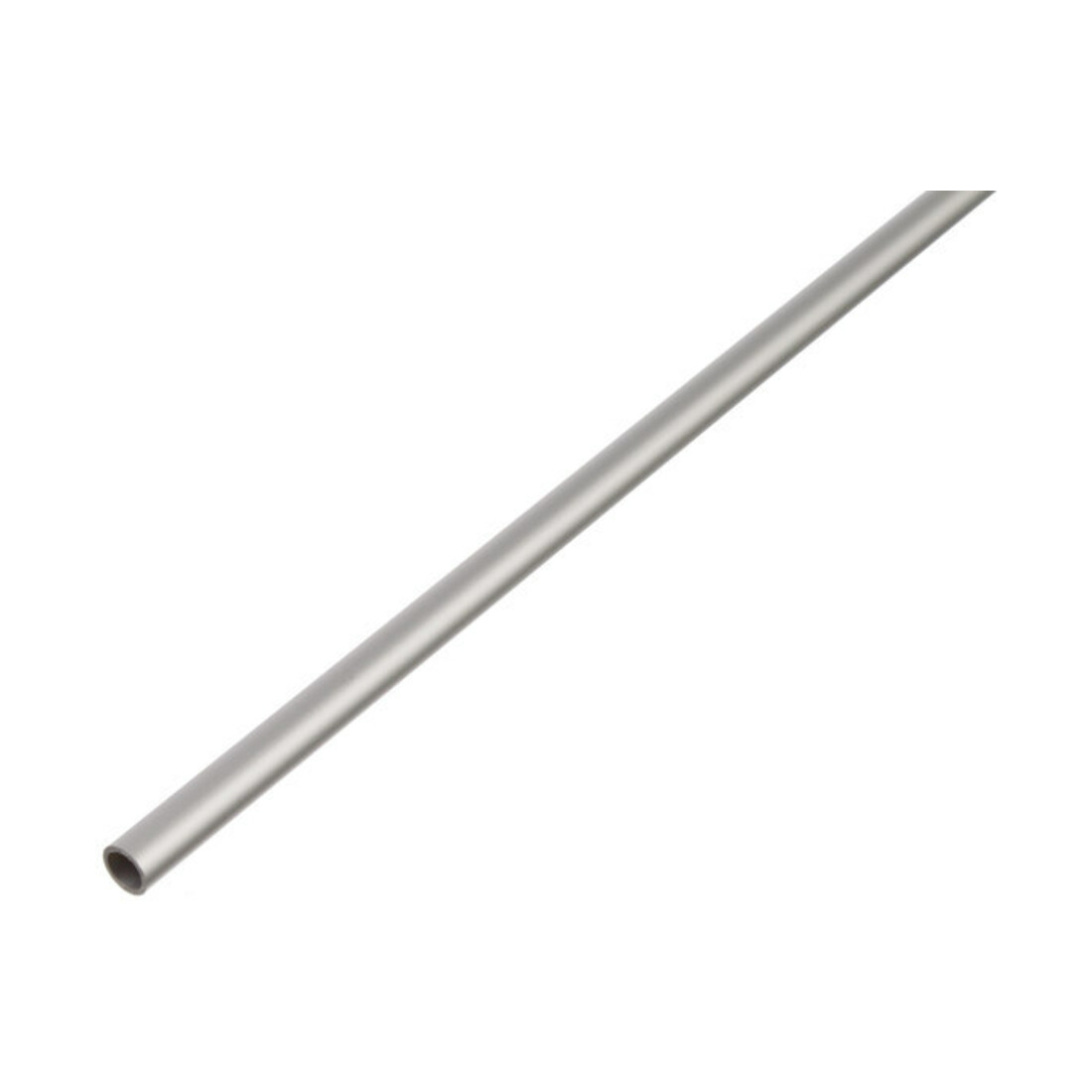 GAH Alberts Rundrohr glatt, , Durchmesser 12mm L2000mm, S1mm Aluminium silberf. Elox.