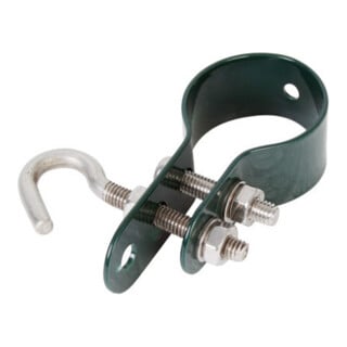 GAH Alberts Strebenschellen für Geflechtspannst.grün 34mm