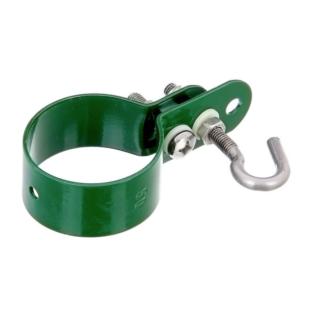 GAH Alberts Strebenschellen für Geflechtspannst.grün 48mm