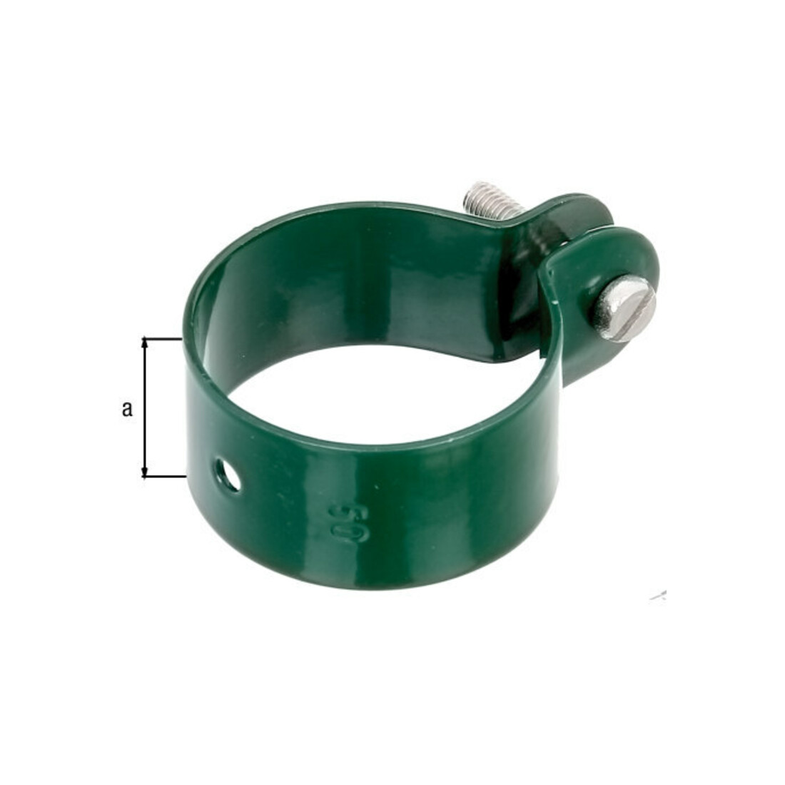 GAH Alberts Strebenschellen verz. grün-besch. 48 mm
