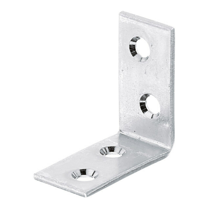 GAH Alberts Stuhlwinkel 40x40x20mm Stahl roh, gelb, sendz.
