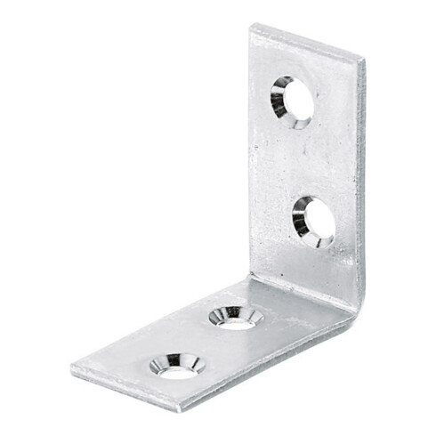 GAH Alberts Stuhlwinkel 40x40x20mm Stahl roh, gelb, sendz.