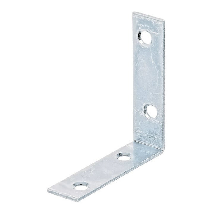 GAH Alberts Stuhlwinkel 60x60x16mm Stahl roh, gelb, sendz.