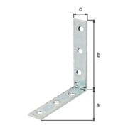 GAH Alberts Stuhlwinkel 90x90x19mm Stahl roh, gelb, sendz.-3