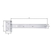 GAH Alberts Suspension croisée L292, inox léger, mat-3