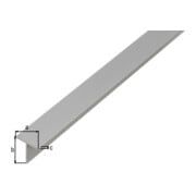 GAH Alberts T-Profil glatt L1.000, B 15xH15mm Aluminium silberfarbig-3